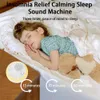 Baby Monitor Camera White Noise Machine Raddningsbar tidsinställd avstängning Sleep Sound för Sleeping Relaxation Vuxen Kontor Travel 230701