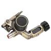 Tattoo Machine Professional Brass Tattoo Machine Liner Shader CNC intagliato Tattoo Machine Interfaccia RCA Trucco permanente Tattoo Supply 230701