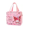 Kawaii Melody Design Sac à lunch Sacs de préservation de la chaleur Sac à lunch pour l'étudiant