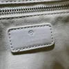 Designer-Tasche Tragbare Damen-Einkaufstasche mit großem Fassungsvermögen Stilvolle Kissentasche Einfarbige Relief-Umhängetasche Vintage-Ledertasche #44954