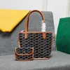 Bolsa Sac Anjou Mini Tote Fashion Tote Bag Mini Bolso de Ombro com Bolsa Designer Bolsa Luxo Couro Moda Clássico Bolsa Dupla Face