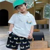 Designer Kinder Baby Kleidung Set Jungen Mädchen Kurzarm T-Shirt Shorts Zweiteiler Outfit Sommer Kinderkleidung