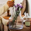 Wazony nordycki szklany szklany wazon eeveryday domek dekoracji kwiatów pojemnika na garnki Rośliny uchwyt ręcznie robiony kwiat 230701