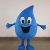 2019 Factory Water Drop Mascot Adult Size Costumes Fancy Dress Christmas for Halloween Party Event259Z