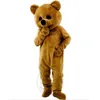 Hot Sales Brown Bear Collection Mascot Costume Cartoon Temat Fancy Dress Strój reklamowy