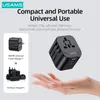 Power Cable Plug USAMS T55 20W 12W Dual USB Universal Travel Charger Power Adapter Socket Converter med 2 USB Wall Charger för oss AU EU UK Plug 230701