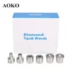Dampfer 6 Spitzen Diamant Dermabrasion Zubehör für Hautpeeling Mikrodermabrasion Schönheitsmaschine 230701