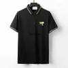 2023 Męskie Polo T Shirt Mens Designer T Shirt Ubranie Koszulka Polo-Down Polo Tche Oddychana moda haft mody Slim Fit Tshirt Luksusowe ubranie letnie