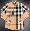 Men's Business Casual shirt men long sleeve striped slim fit masculina social male T-shirts new fashion man women's checked lapel shirts European Standard Size