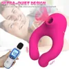 Masseur ventouse vibrateur pour Couple, anneau pour hommes, pénis, Phallus, Clitoris, succion, sangle, fournitures pour adultes satisfaits