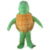 Super Cute Green Sea Turtle Mascot Costume Carnival performance apparel Full Body Props Outfit