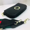 G Designer Omuz Çantası Kadınlar için Kırmızı ve Yeşil Kayışlı Crossbody Çanta CHAOG325