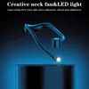 1-częściowy wielofunkcyjny kreatywność LED LED LED i wentylator na zewnątrz rybołówstwo nocne światło wachl