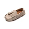 Sneakers 2021 Nice School Boys Scarpe casual in pelle Nappa Studente Bambini Ragazza Scarpe basse Slip On Scarpe eleganti per bambini in pelle scamosciata E08102HKD230701