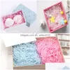 Christmas Decorations Paper Raffia Shredded Decoration Diy Confetti Gift Box Filling Material Marriage Decor Accessories 100 Dhzzm