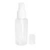 Portacandele 60Pcs Flaconi spray vuoti trasparenti 50ml Mini contenitore riutilizzabile in plastica Contenitori cosmetici 230703