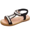 Summer New Girls 'Pearl Sandals Baby Open Toe Princess Shoes Sandali semplici per bambini di piccole e medie dimensioni