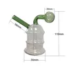 Cachimbos Bubbler Queimador de óleo Vidro Coador Difusor Cachimbo de água Bongs Bubblers Filtro de reciclagem Mini dispositivo portátil Drop Deli Dhfc5