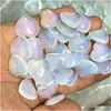 Stein 20Mmx6Mm Herz Statue Geschnitzte Dekoration Glas Opal Geschenk Zimmer Ornament Dekor Drop Lieferung Schmuck Dheed