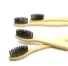 竹の歯ブラシ竹炭歯ブラシソフトナイロンカピテラムホテルトラベルバス用品用竹の歯ブラシJL1417