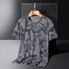Men's Tracksuits Quick Dry Sport T Shirt Men'S 2023 Short Sleeves Summer Casual White Plus OverSize 6XL 7XL 8XL 9XL Top Tees GYM Tshirt Clothes 230703