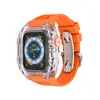 W przypadku Apple Watch Ultra 8 serii Wysokiej jakości zegarki Luksusowe 1,99 cala 49 mm S8 Smart Watchs Protectives Cover Case
