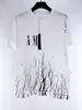 Mens T-shirts Femmes 24 STYLE S Designers Shirtetee High Qualit Letter Imprimé Men Mens Casual Short Clothing Street Designer