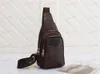 Zíper de duas camadas de camada crossbody saco designer bolsa de tipóia bolsa de tipóia estampada saco de cinto de luxo da cintura de luxo bolsa de ombro de peito