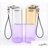 Bouteilles D'emballage Perle Lustre Rouleau Pendentif L 5Ml Nacré Portable Bouteille D'huile Essentielle Par Boule Avec Drop Delivery Office School Dhlbz