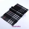 Top Original Bur Home Winter Scarfes Online Shop Classic Style Scarf Scarf Женская длинная внутренняя монгольская шерсть тепло и удобная для мужчин -любителей сети R