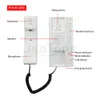 Audio-Türsprechanlagen JeaTone 2,4 GHz kabelloses, wiederaufladbares Audio-Türsprechanlage-Gegensprechsystem, sichere Interphone-Handsets für Heimlager, Büro 230701