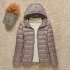 jupe doudoune femmes manteau automne hiver 2022 printemps vestes pour chaud matelassé Parka dames et léger 2021 femme ultraléger à capuche