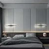 ランプモダンなシンプルな Led ウォールランプストリップライト長さ 50 センチメートル 90-260V 寝室のベッドサイド、リビングルームの背景装飾ホテル EngineeringHKD230701