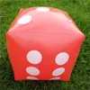 Inflatable Floats Children's Dice Multi Color PVC Toy Decorations Pool Beach Swimming Water Games Entertainment For Kids