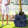 Förvaringsväskor trädgårdsverktyg korg hopfällbar picknick upptar lite utrymme nödvändigt trädgårdsarbete för hemmet