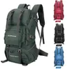 Backpacking Packs 45L 10L MOLLE Zaino da arrampicata per adulti impermeabile Zaino militare multifunzione Borse da ciclismo all'aperto Borsa sportiva da campeggio 230701