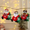 2023 Nieuwe kersthanger Kerstboomhanger Decoraties Flanel Knuffelboom Pop Hangende ornamenten