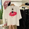 女性の Tシャツ YICIYA はブランド Y2k トップ女性の夏の Tシャツ作物ファッション女性ブラウス 2023 女性の服ストリート特大 Tシャツ