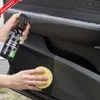 Nieuwe Interieur Detailer Hgkj S3 Plastic Leer Restorer Quick Jas Voor Auto Interieur Opknappen Leer Vernieuwer Conditioner
