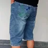 Herenjeans ontwerper Zomer herenjeans Designer denim shorts Mode mannen casual geborduurd kwartaal Persoonlijkheid beapants BG8R