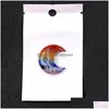 Pietra 30Mm Arcobaleno Chakra Intaglio Sole Luna Forma Stella Cristallo Guarigione Meditazione Decorazione Ornamenti Artigianato Regalo Goccia Consegna Gioiello Dhuiq