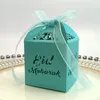 Gift Wrap 50st Laser Cut Box Ramadan Decoration Candy för Eid Mubarak Hajj Party Muslim Event Favors Decorations 230701