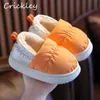 Sneakers Casual Zachte Kids Slippers Winter Indoor Anti Slip Dikke Slippers Voor Kinderen Comfortabele Warme Pluche Thuis Jongens Meisjes schoenenHKD230701