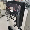 LINBOSS 36-42L/H verticale ijsmachine Dual-systeem softijs-roestvrijstalen maker 7 dagen niet schoon