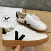 Klänningskor Original Veja Campo Womens Sneakers Mens Classic White Unisex Fashion Couples Shoes Vegetarianism Style Style