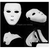 Autres fournitures de fête festives Jabbawo Masque Hip Hop Street Step Dance Bboy Masculin Halloween Stage Performance Masques Drop Delivery Home Dhh0U