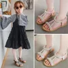 Summer New Girls 'Pearl Sandals Baby Open Toe Princess Shoes Sandali semplici per bambini di piccole e medie dimensioni
