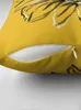 Pillow Sunflower Yellow Throw Cover Luxury Covers Sofa Christmas Pillowcase