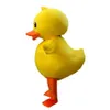 2018 Haute qualité du costume de mascotte de canard jaune mascotte de canard adulte2479