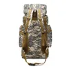 Paquetes de mochilero Mochila táctica 80L Mochila militar Mochila impermeable utilizada para acampar Caza Pesca Senderismo 230701